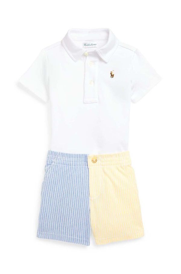Polo Ralph Lauren Komplet za dojenčka Polo Ralph Lauren bela barva