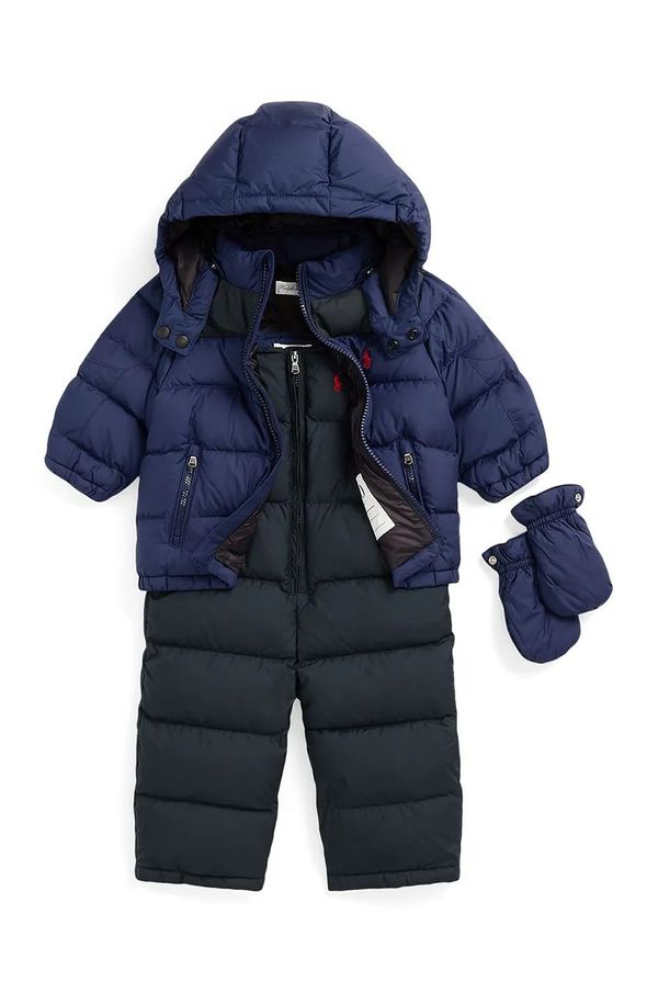 Polo Ralph Lauren Komplet za dojenčka Polo Ralph Lauren mornarsko modra barva, 320949271001