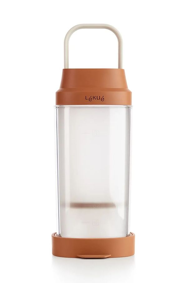 Lekue Komplet za izdelavo domačega rastlinskega mleka Lekue oranžna barva