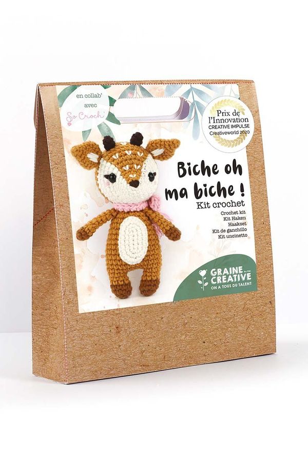 Graine Creative Komplet za kvačkanje Graine Creative Doe Crochet Kit