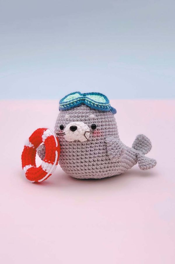 Graine Creative Komplet za kvačkanje Graine Creative Natto Le Phoque Kit