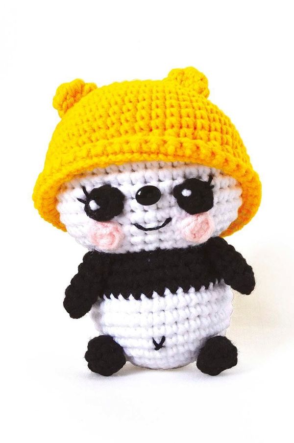 Graine Creative Komplet za kvačkanje Graine Creative Panda Amigurumi Kit