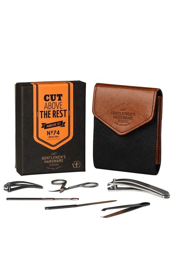 Gentlemen's Hardware Komplet za manikuro Gentlemen's Hardware Charcoal Manicure Set