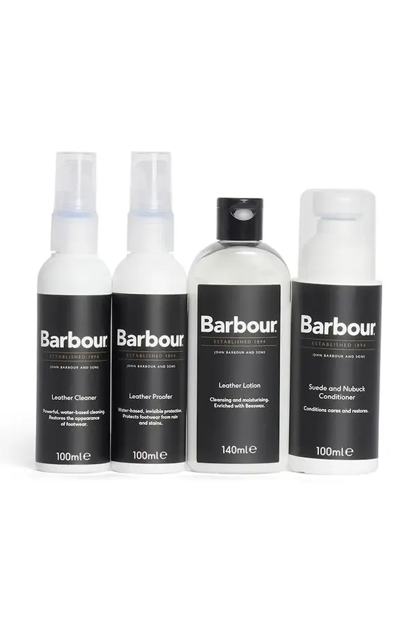 Barbour Komplet za nego čevljev Barbour Leather Footwear Care Kit 3-pack