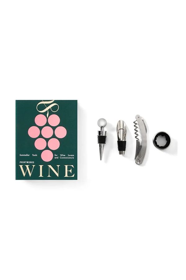 Printworks Komplet za vino Printworks The Essentials 4-pack