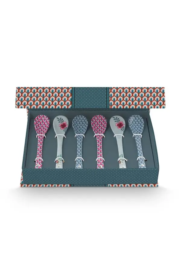 Pip Studio Komplet žličk Pip Studio Oriental Flower Festival 6-pack