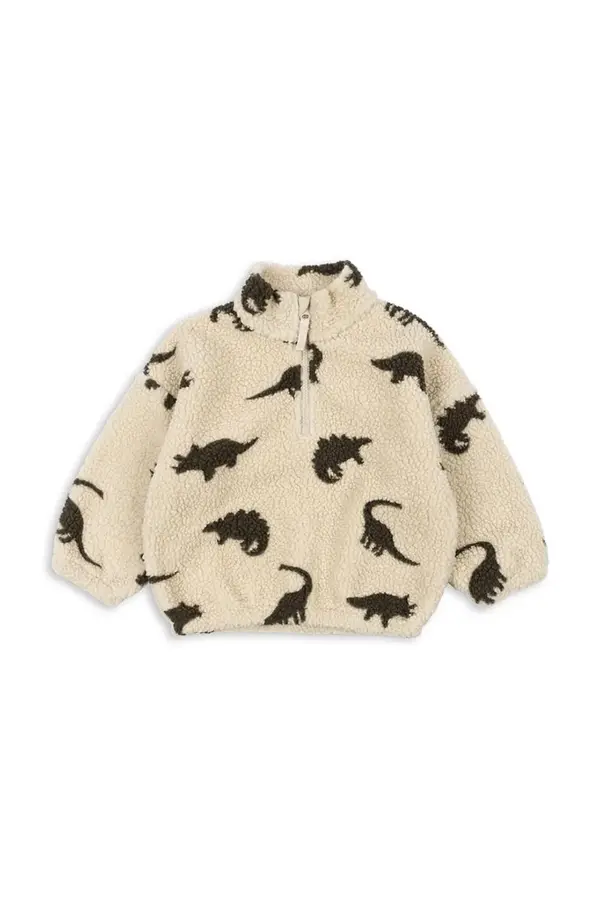 Konges Sløjd Konges Sløjd flis pulover otroški JODY TEDDY HALF ZIP GRS