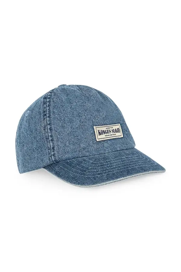 Konges Sløjd Konges Sløjd kapa s šiltom otroška jeans MAGOT CAP GOTS