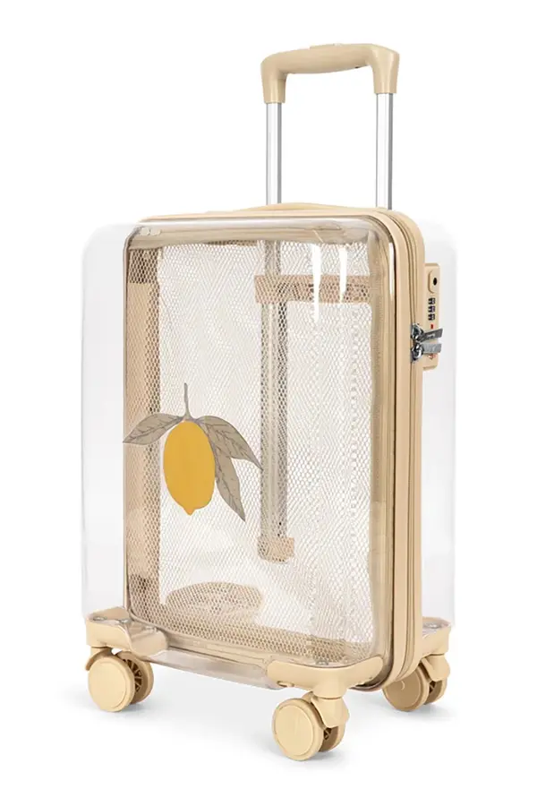 Konges Sløjd Konges Sløjd kovček TRANSPARENT TRAVEL SUITCASE