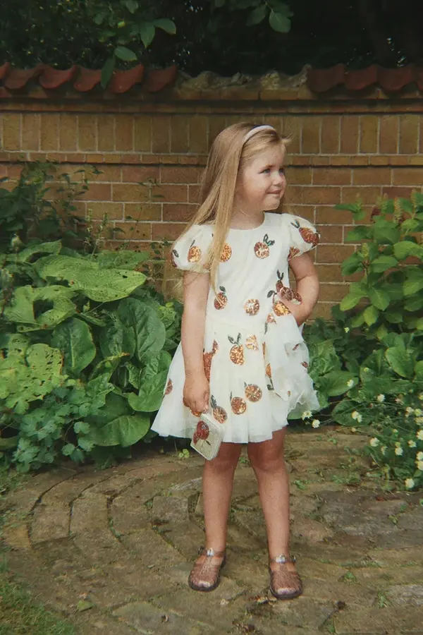 Konges Sløjd Konges Sløjd obleka HEARTLILY DRESS