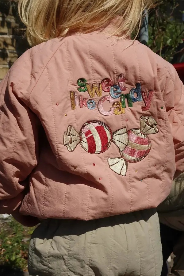 Konges Sløjd Konges Sløjd Otroška bomber jakna Konges Sløjd JUNO BOMBER JACKET