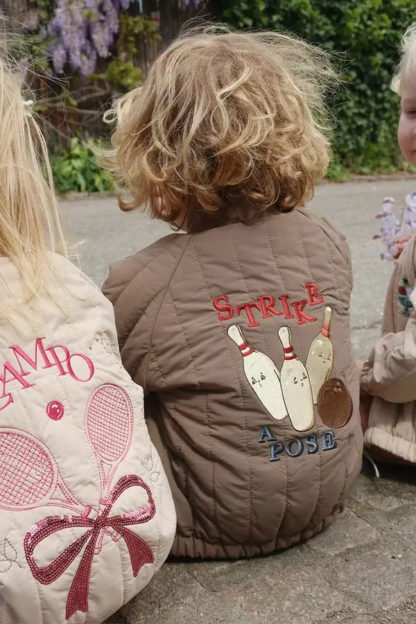Konges Sløjd Konges Sløjd Otroška bomber jakna Konges Sløjd JUNO BOMBER JACKET