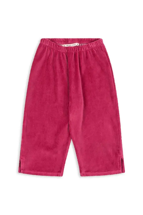 Konges Sløjd Konges Sløjd Otroške hlače iz bombaža Konges Sløjd VELOU PANTS GOTS