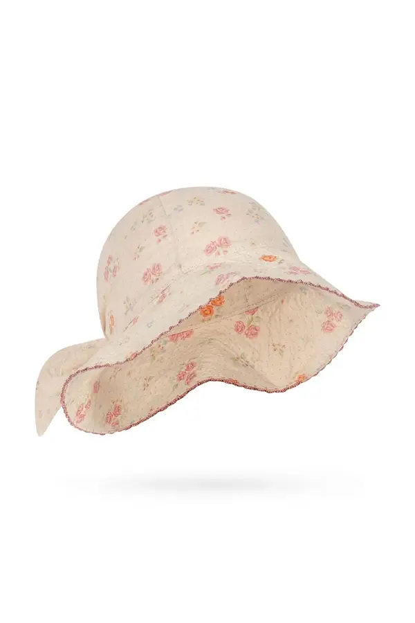Konges Sløjd Konges Sløjd otroški klobuk ELIN BOW SUN HAT GOTS