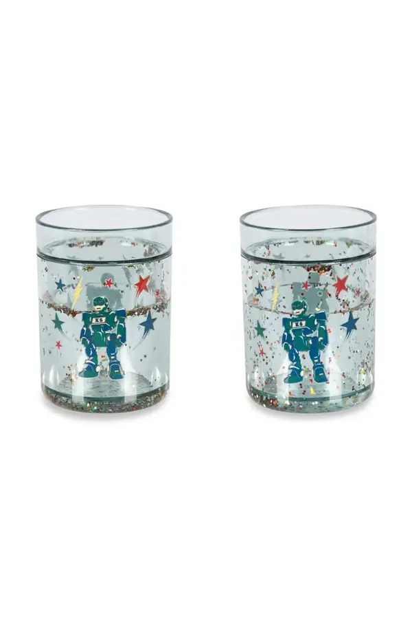 Konges Sløjd Konges Sløjd otroški komplet lončkov 2 PACK GLITTER CUPS