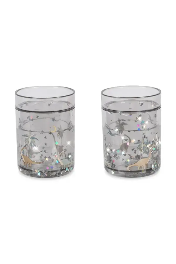 Konges Sløjd Konges Sløjd Otroški vrček Konges Sløjd 2 PACK GLITTER CUPS 2-pack