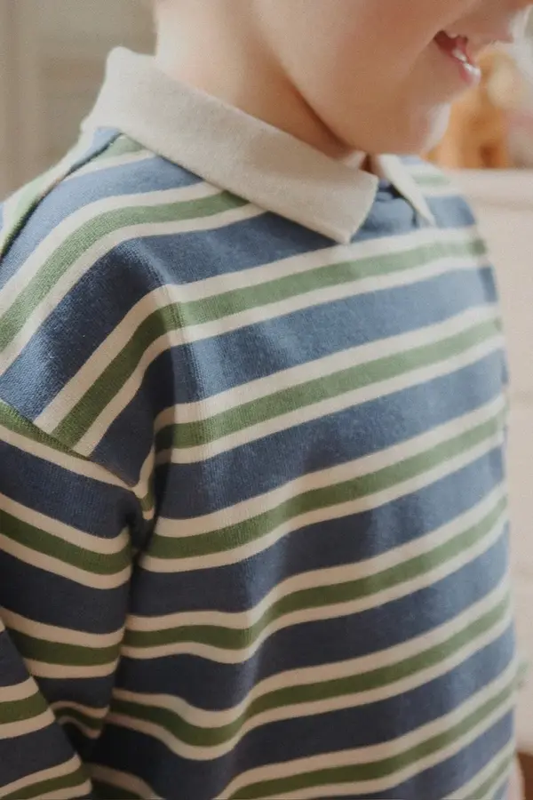 Konges Sløjd Konges Sløjd polo majica otroška bombažna SPOTTY LS POLO GOTS