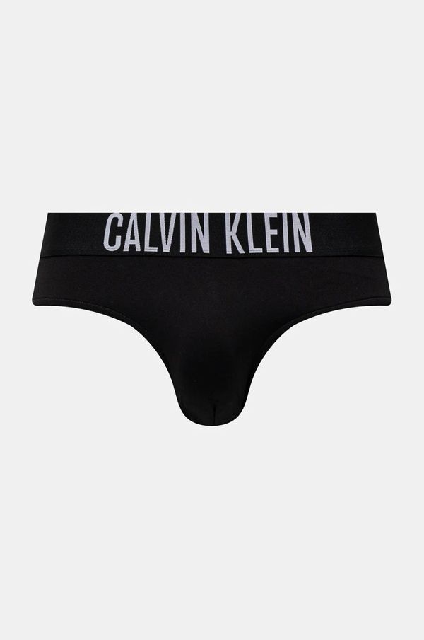 Calvin Klein Kopalne hlače Calvin Klein črna barva, KM0KM01097
