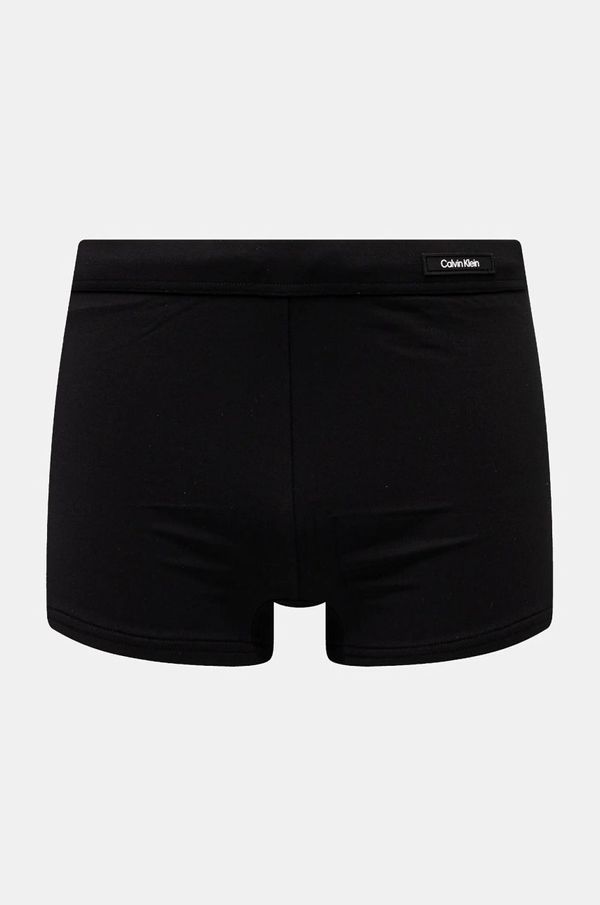 Calvin Klein Kopalne hlače Calvin Klein črna barva, KM0KM01114