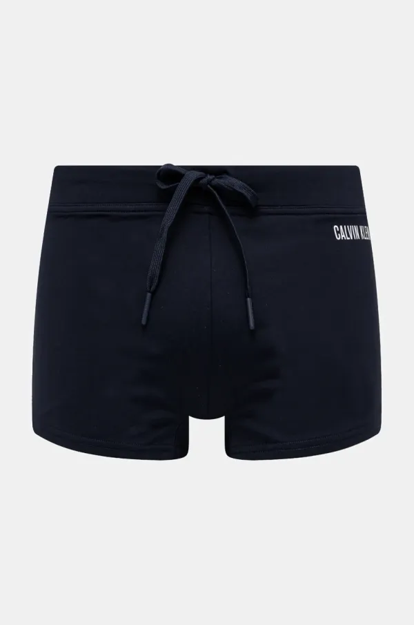 Calvin Klein Kopalne hlače Calvin Klein mornarsko modra barva, KM0KM01098