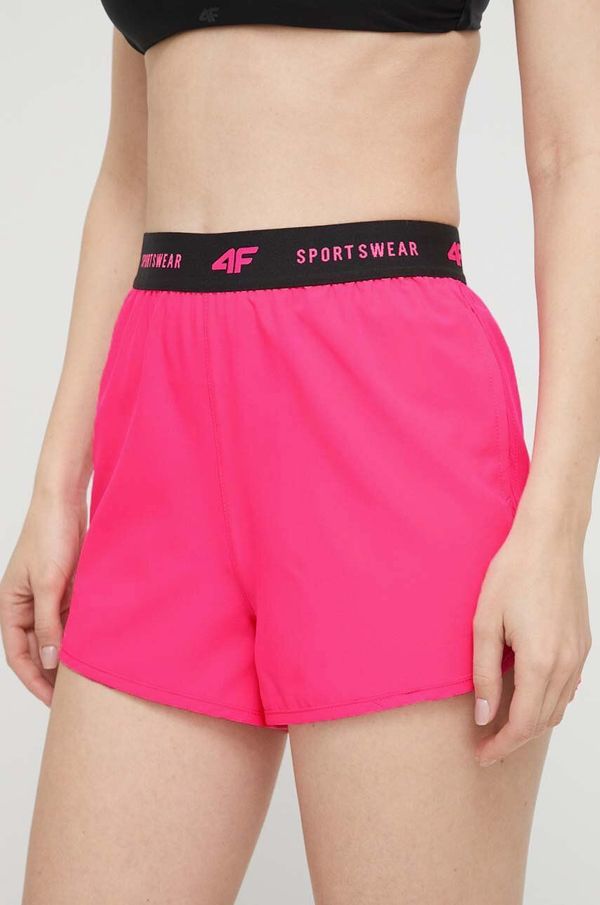 4F Kopalne kratke hlače 4F roza barva