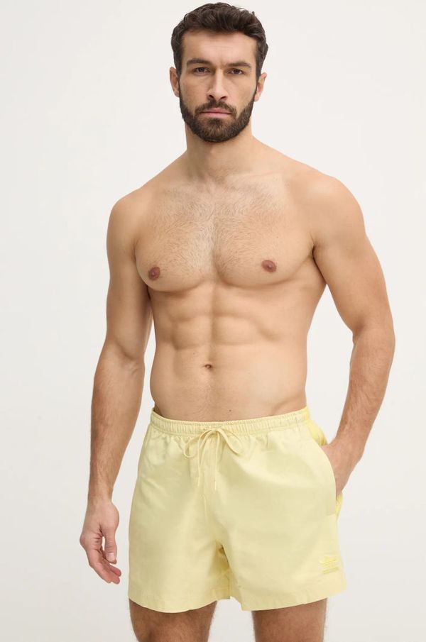 adidas Originals Kopalne kratke hlače adidas Originals Adicolor rumena barva, JD0959