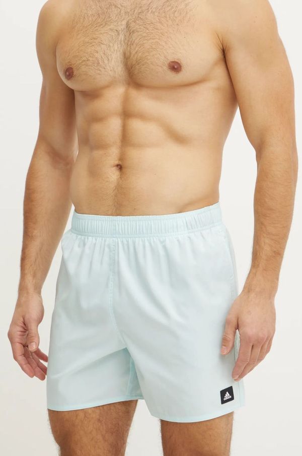 adidas Performance Kopalne kratke hlače adidas Performance Solid CLX turkizna barva, JC9918