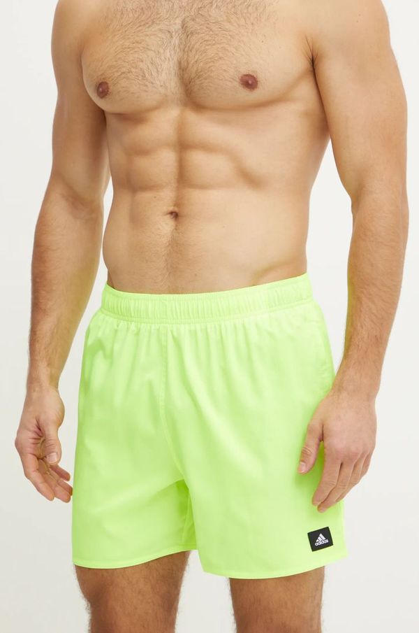 adidas Performance Kopalne kratke hlače adidas Performance Solid CLX zelena barva, JL5560