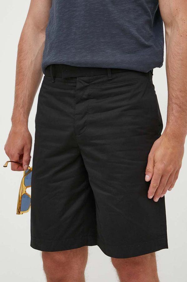 AllSaints Kopalne kratke hlače AllSaints moški, črna barva