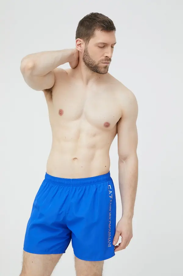 EA7 Emporio Armani Kopalne kratke hlače EA7 Emporio Armani