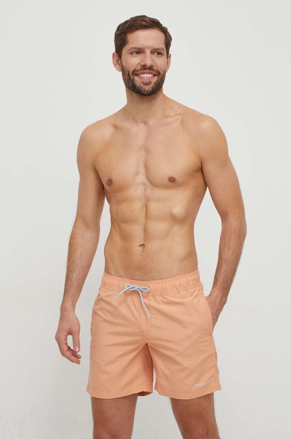 G-Star Raw Kopalne kratke hlače G-Star Raw oranžna barva