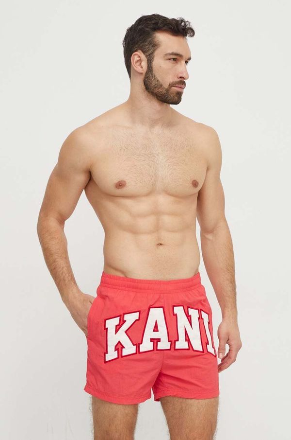 Karl Kani Kopalne kratke hlače Karl Kani moški, rdeča barva