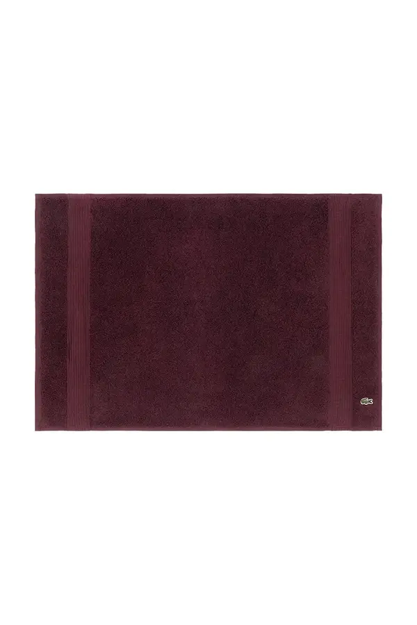 Lacoste Kopalniška preproga Lacoste L LECROCO Bordeaux 50 x 70 cm