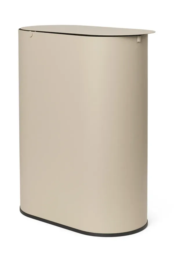 ferm LIVING Koš za smeti ferm LIVING Enkel Bin 19 L bež barva
