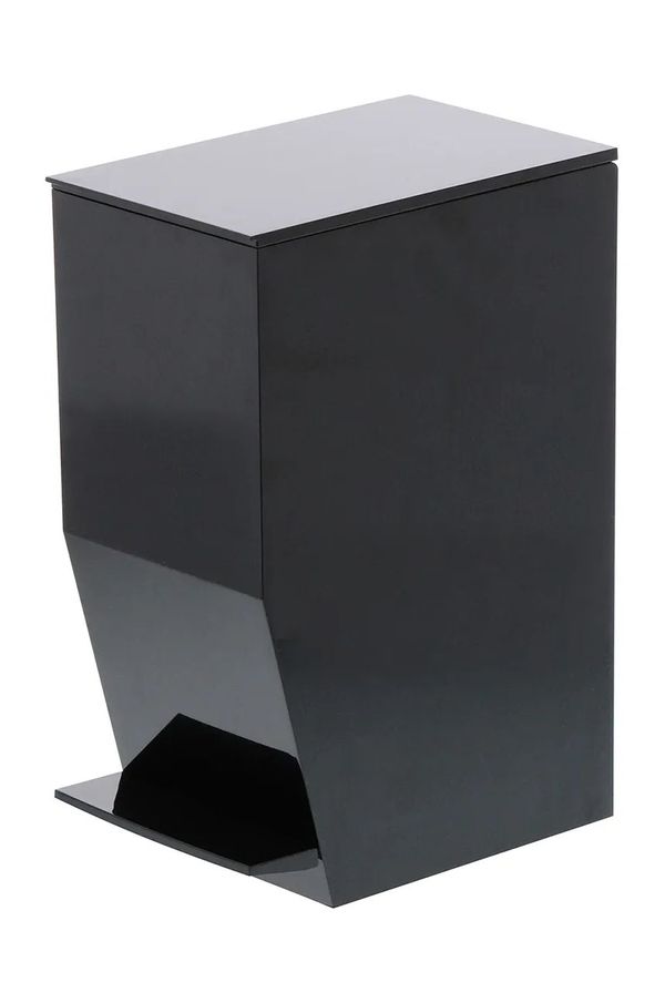 Yamazaki Koš za smeti Yamazaki Tower 3,9 L črna barva