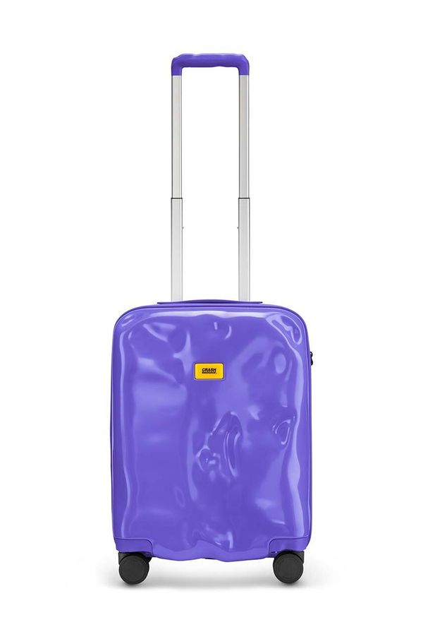 Crash Baggage Kovček Crash Baggage TONE ON TONE vijolična barva