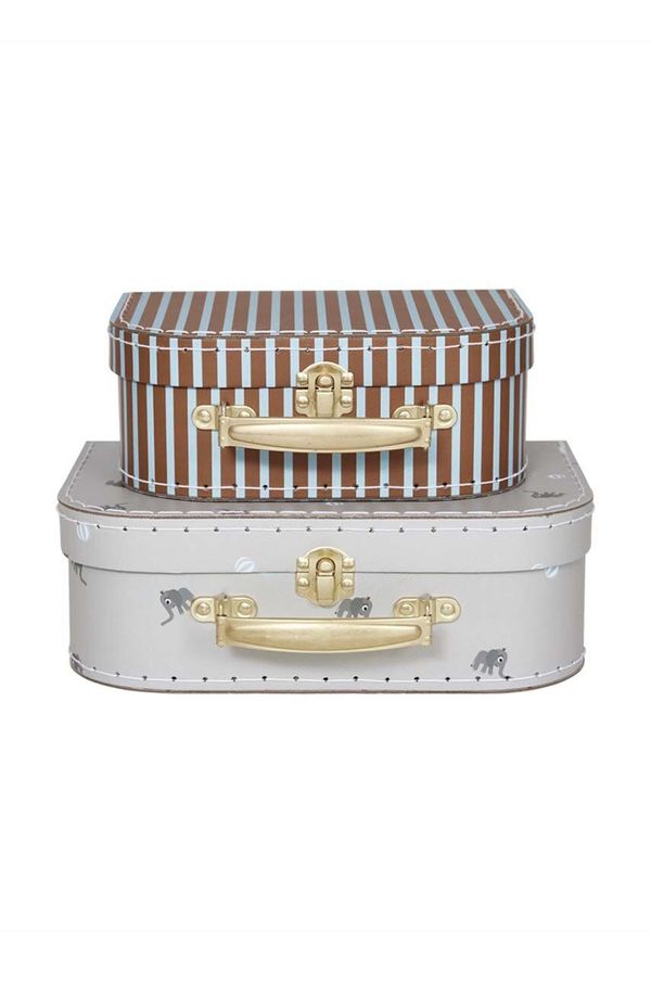 OYOY Kovček OYOY Mini Suitcase Elephant 2-pack