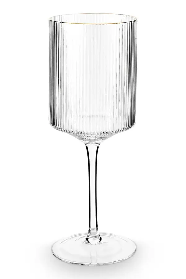 vtwonen Kozarec za vino vtwonen Gold Rim 400 ml