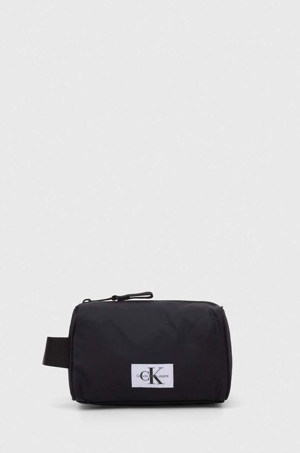 Calvin Klein Jeans Kozmetična torbica Calvin Klein Jeans črna barva