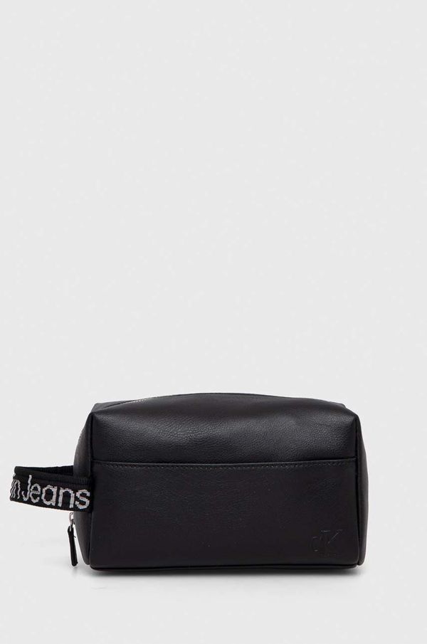Calvin Klein Jeans Kozmetična torbica Calvin Klein Jeans črna barva