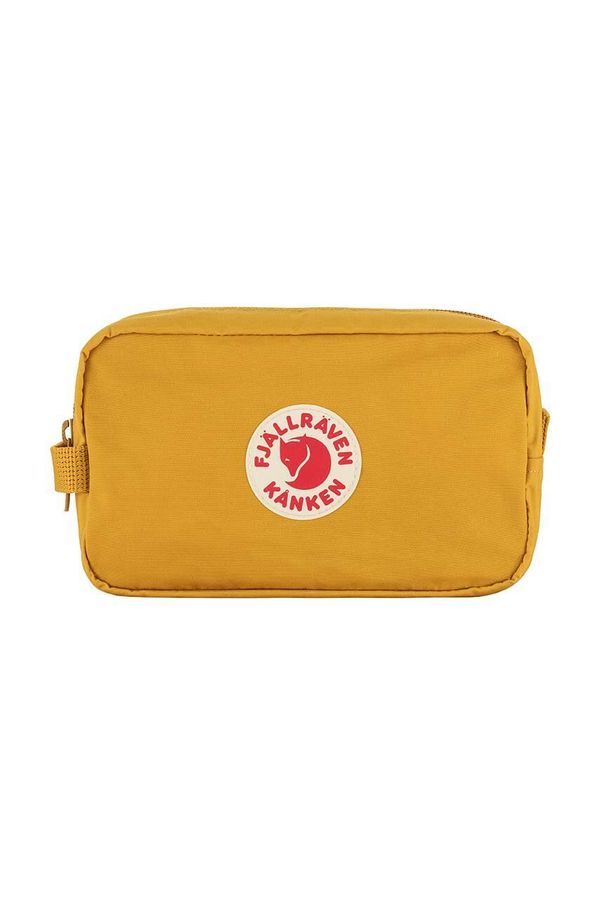 Fjallraven Kozmetična torbica Fjallraven Kanken Gear Bag rumena barva, F25862.160