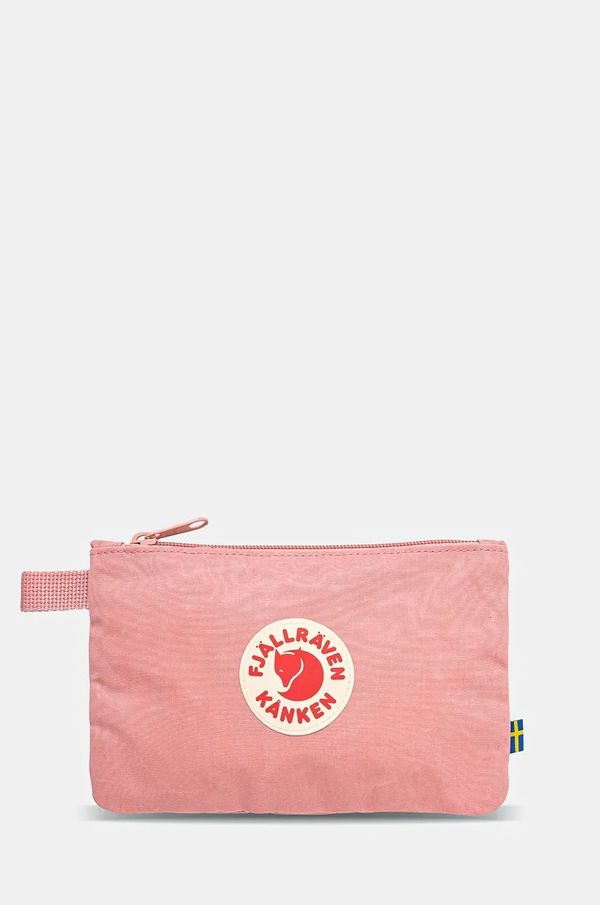 Fjallraven Kozmetična torbica Fjallraven Kanken Gear Pocket roza barva, F25863.312