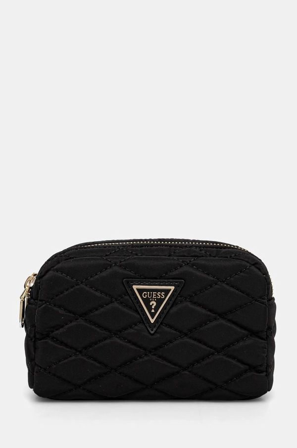 Guess Kozmetična torbica Guess črna barva, PW7489 P4473