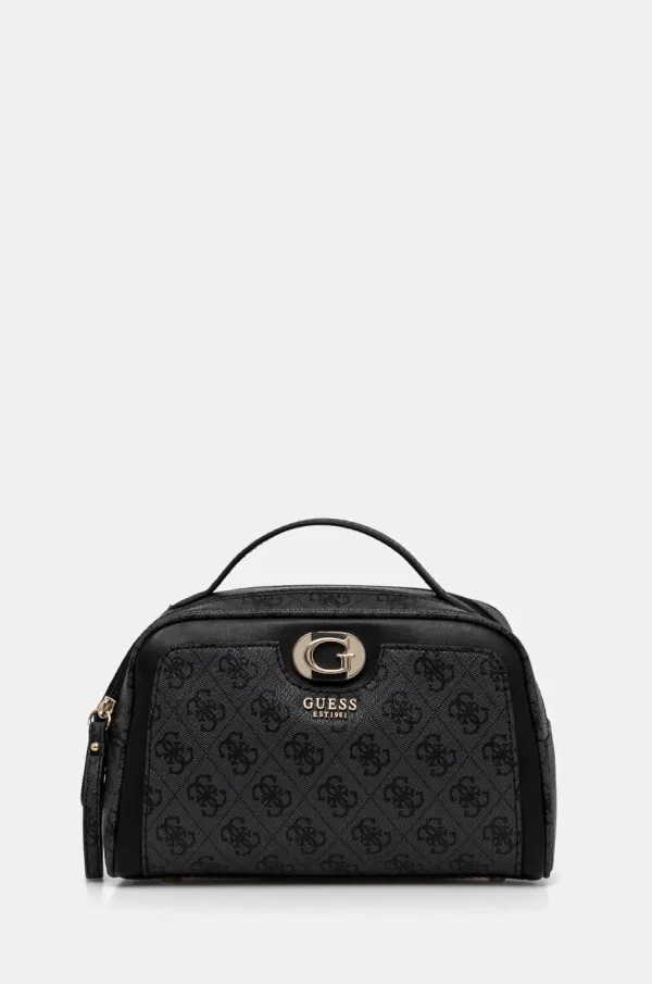 Guess Kozmetična torbica Guess ORLINA siva barva, TWB953 19650