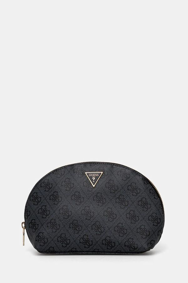 Guess Kozmetična torbica Guess ZAMIRA siva barva, PW7501 P5170