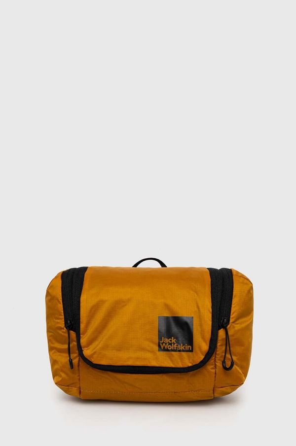 Jack Wolfskin Kozmetična torbica Jack Wolfskin Wandermood rumena barva, 8007861