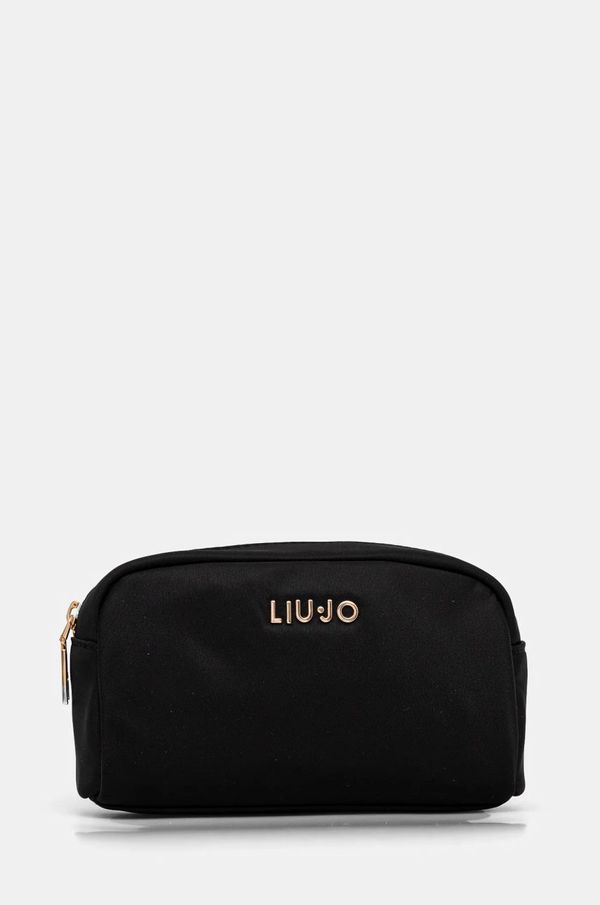 Liu Jo Kozmetična torbica Liu Jo črna barva, AA5249 T4559