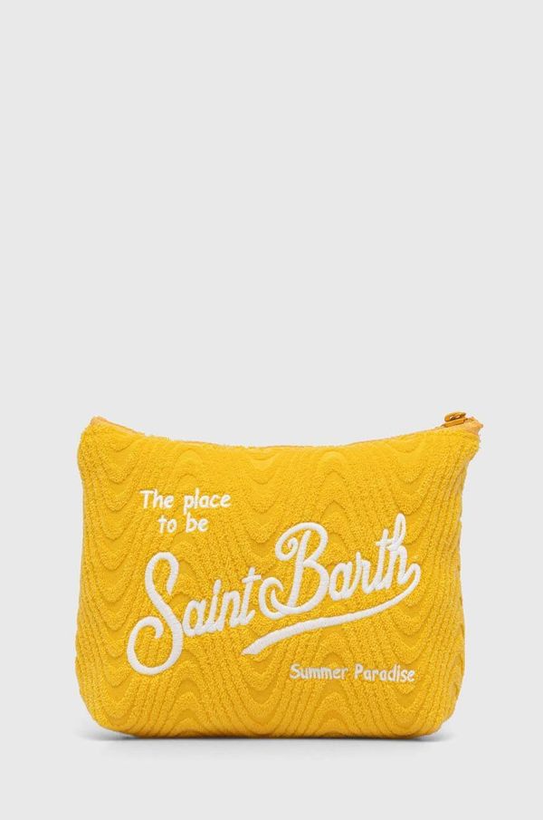MC2 Saint Barth Kozmetična torbica MC2 Saint Barth rumena barva