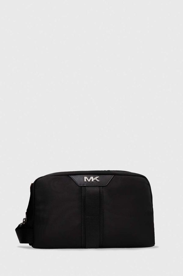 Michael Kors Kozmetična torbica Michael Kors črna barva, 33T4LBNV1B