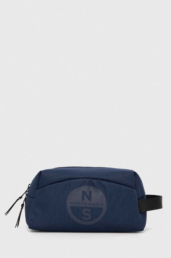 North Sails Kozmetična torbica North Sails mornarsko modra barva, 631292